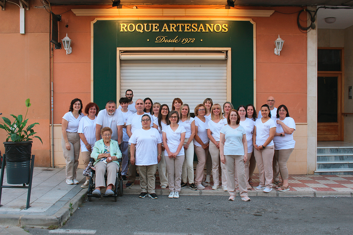 Foto general del equipo de Roque Artesanos